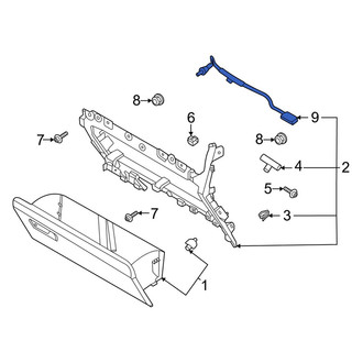 Ford OE - Front Glove Box Light