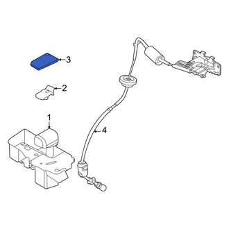 Ford OE - Console Mat