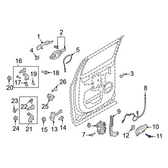 Ford OE - Inner Interior Door Handle Bolt