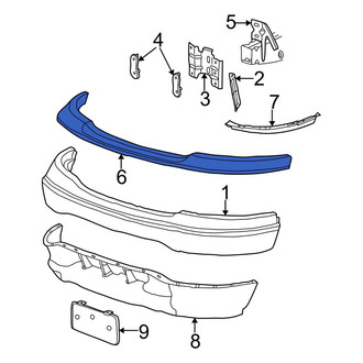 Ford OE - Front Bumper Cover