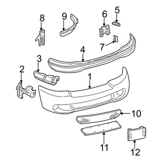 Ford OE - Front Bumper - Bumper & Components