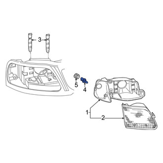 Ford OE - Front Headlight Bulb