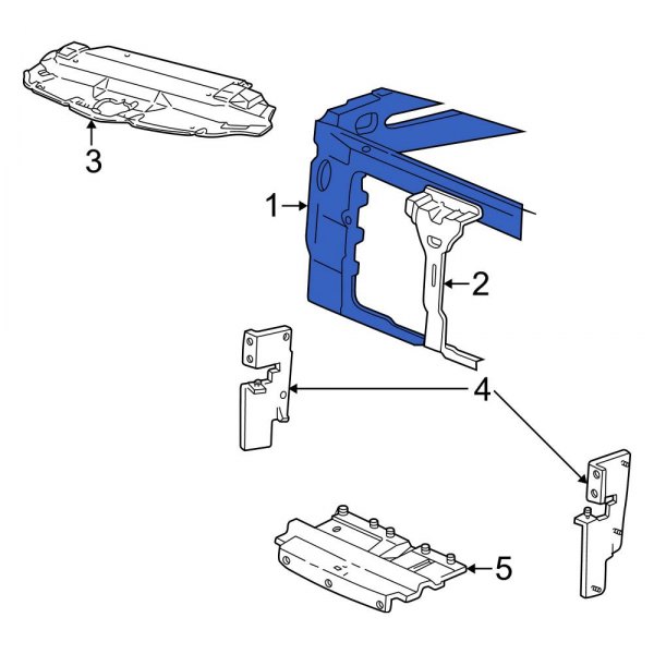 Radiator Support Panel