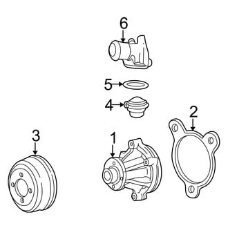 Ford OE - Cooling - Water Pump (4.6L)