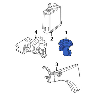 Ford OE - Exhaust Gas Recirculation (EGR) Valve