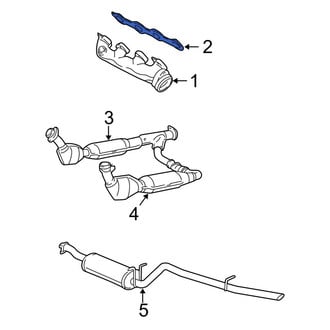 Ford OE - Right Exhaust Manifold Gasket