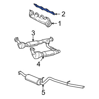 Ford OE - Right Exhaust Manifold Gasket