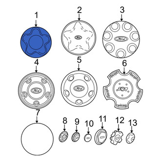 Ford OE - Wheel Cap
