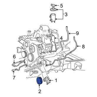 Ford OE - Power Steering Pump Pulley