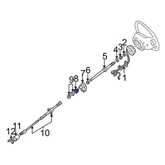Ford OE - Lower Steering Column Bearing Race