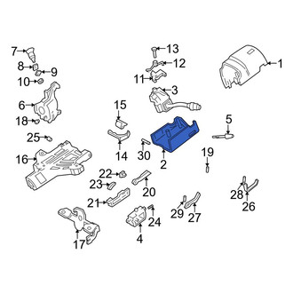Ford OE - Lower Steering Column Cover