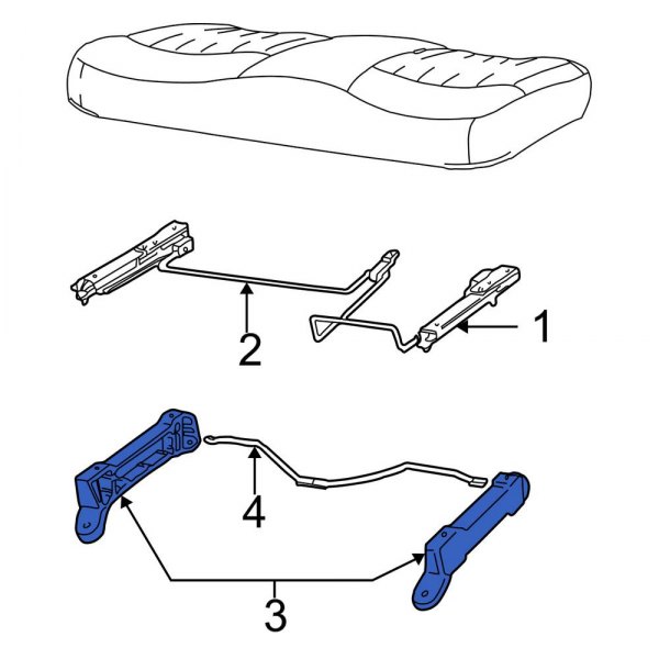 Seat Track Support