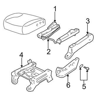 Ford OE - Seats & Tracks - Tracks & Components (Captains Chairs)