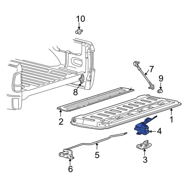 Tailgate Latch