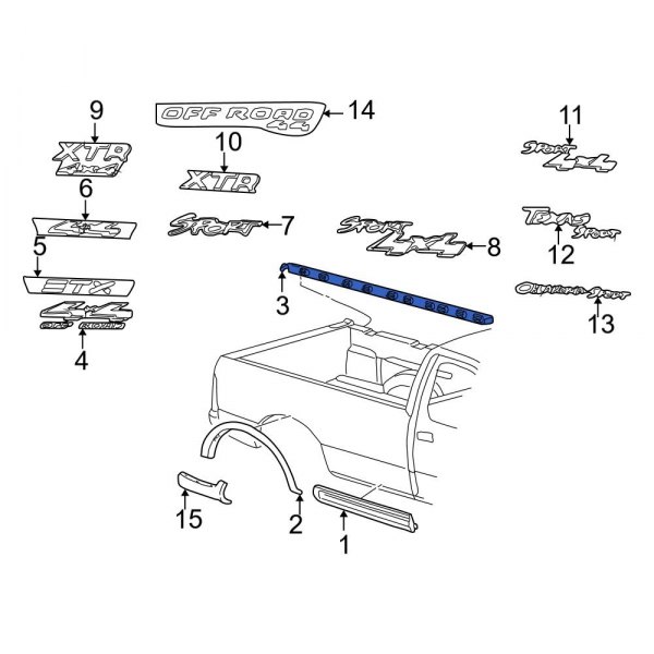 Truck Bed Molding