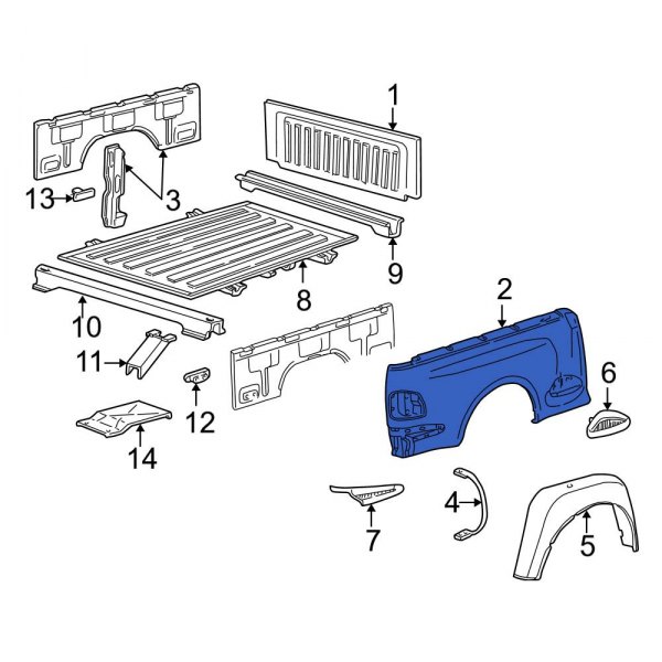 Truck Bed Panel