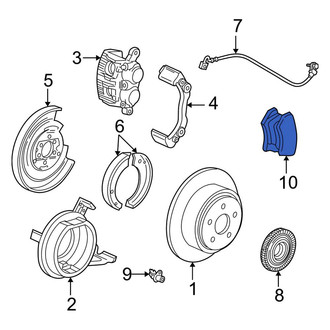 Ford OE - Front Disc Brake Pad Set