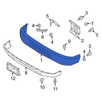 Ford OE - Front Bumper Face Bar