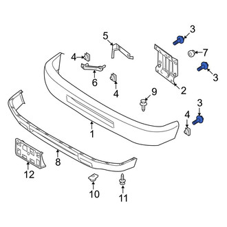 Ford OE - Bumper Face Bar Bolt