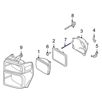 Ford OE - Headlight Adjusting Screw