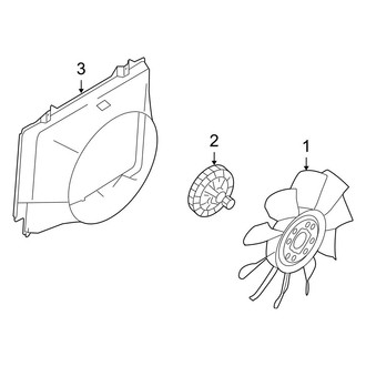 Ford OE - Cooling Fan (4.6L)