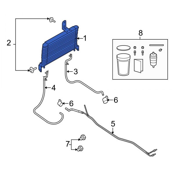 Automatic Transmission Oil Cooler