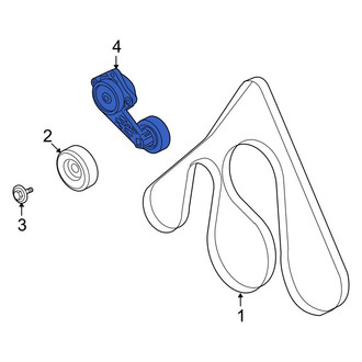 Ford OE - Accessory Drive Belt Tensioner Assembly