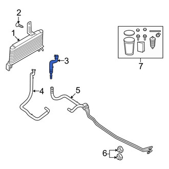 Ford OE - Automatic Transmission Oil Cooler Hose