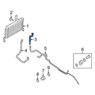Ford OE - Automatic Transmission Oil Cooler Hose