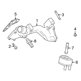 Ford OE - Cooling - Oil Cooler (5.4L)