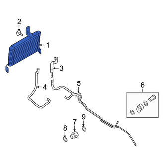 Ford OE - Automatic Transmission Oil Cooler