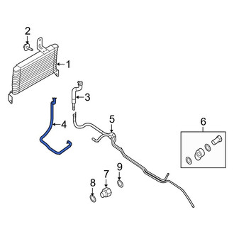 Ford OE - Automatic Transmission Oil Cooler Hose