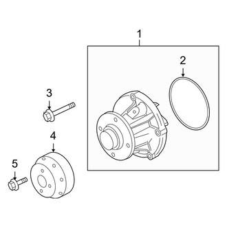 Ford OE - Cooling - Water Pump (Extended Cargo Van / Standard Cargo Van / Standard Passenger Van 6.0L)