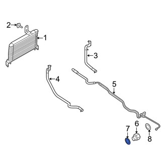 Ford OE - Automatic Transmission Oil Cooler Hose O-Ring