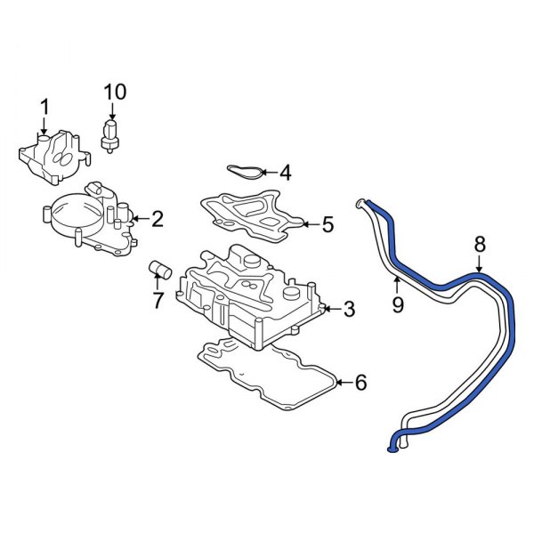 Engine Oil Cooler Line