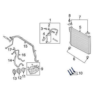 Ford OE - A/C Compressor Bolt