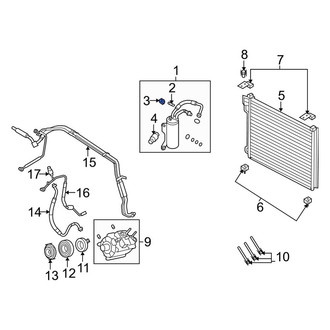 Ford OE - A/C Service Valve Cap