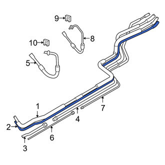 Ford OE - HVAC Heater Hose