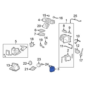 Ford OE - A/C Evaporator Core