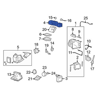 Ford OE - Instrument Panel Air Duct