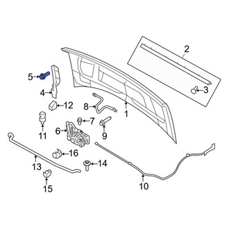 Ford OE - Hood Hinge Bolt