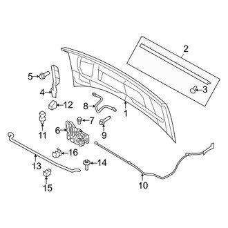 Ford OE - Hood & Components