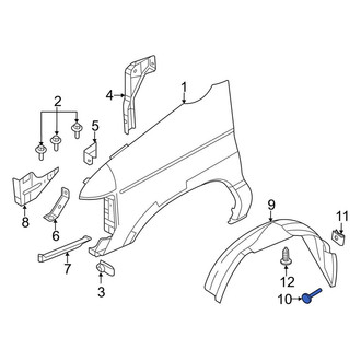 Ford OE - Fender Liner Screw