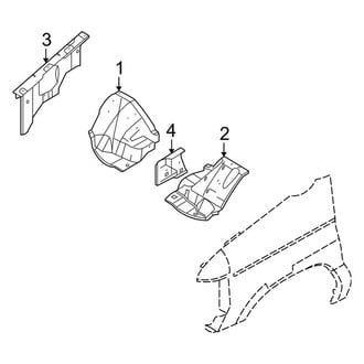 Ford OE - Fender - Structural Components & Rails