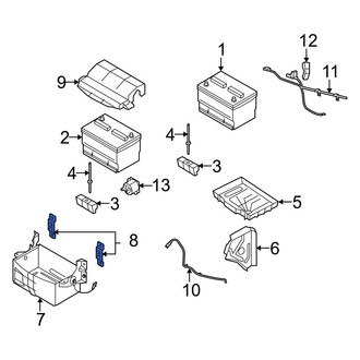 Ford OE - Battery Tray Bracket