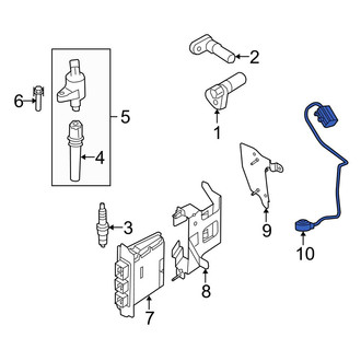 Ford OE - Ignition Knock (Detonation) Sensor