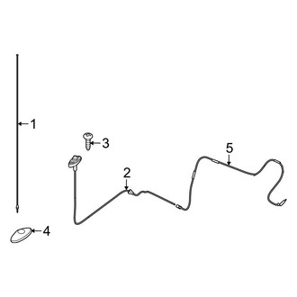 Ford OE - Electrical - Antenna (W/O Satellite)