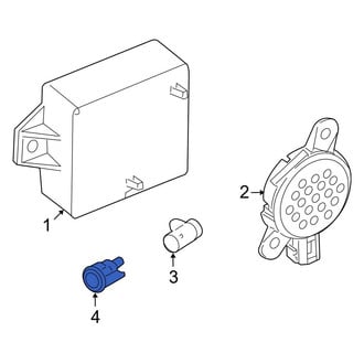 Ford OE - Rear Left Inner Parking Aid Sensor Housing