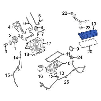 Ford OE - Left Engine Valve Cover