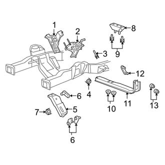 Ford OE - Engine & Transmission Mounting (4.6L)